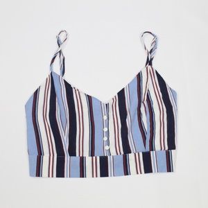 Striped Crop Top